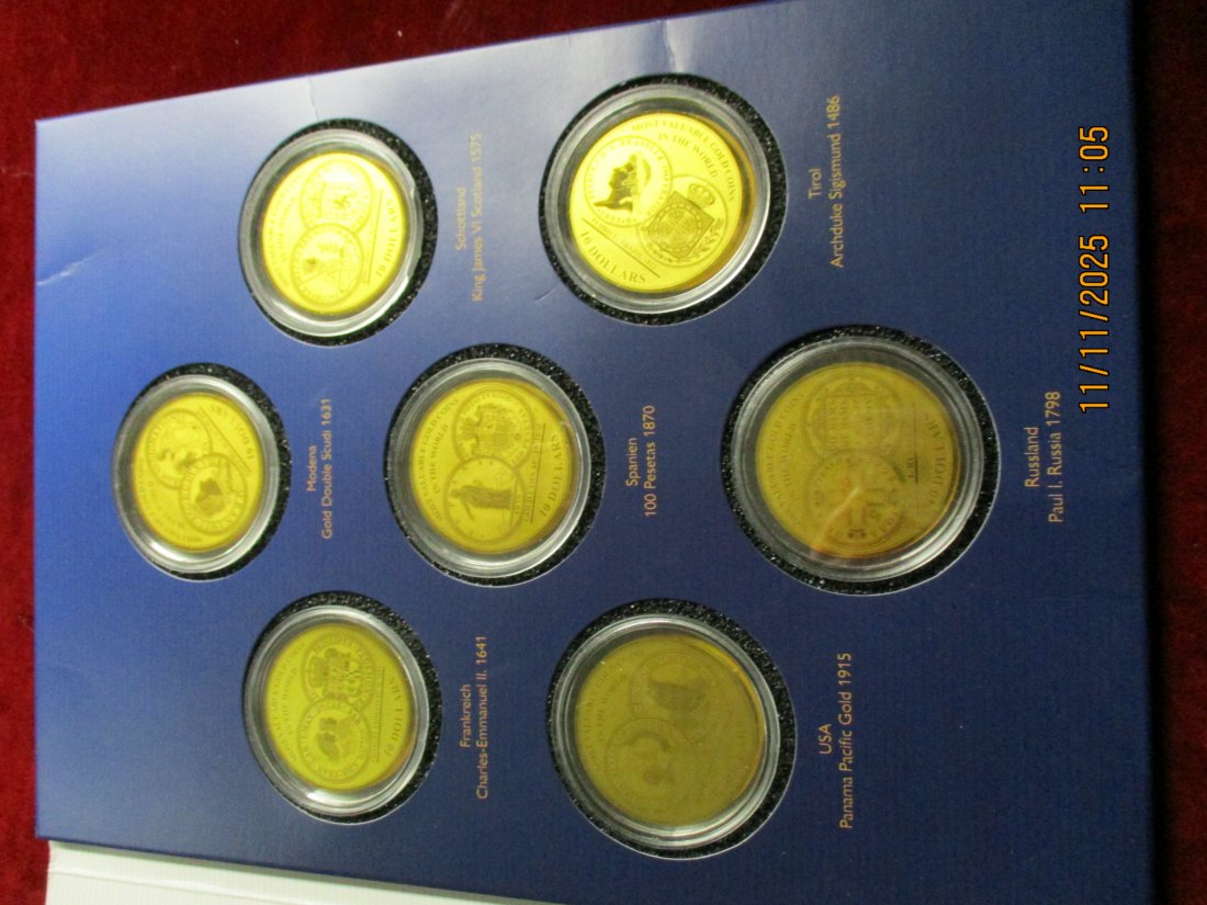  Anlagegold 999er Gold 5 x 1/100 Unze Gewicht: 2,177 Gramm   