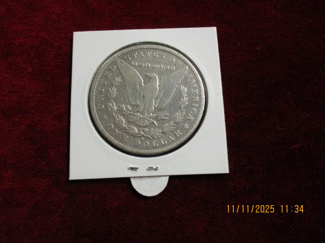  USA 1 Dollar, 1878 - 1921 Morgan Dollar 900er Silber 26,73g   