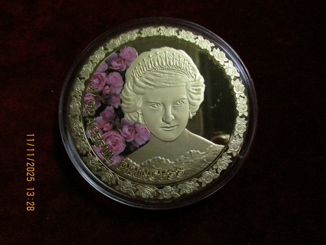  Medaille 376 Gramm Metall: Cu vergoldet / 15   