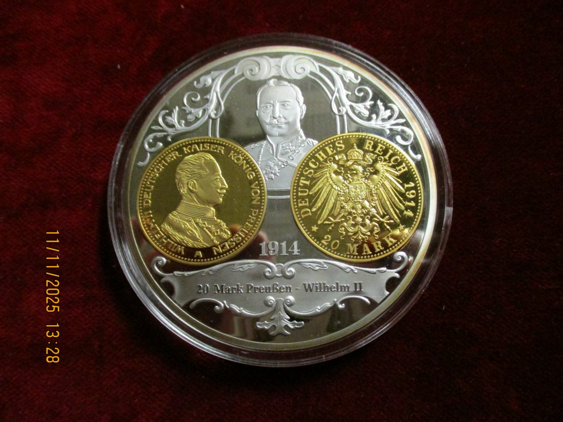  Medaille 110 Gramm Metall: Cu  / 12   