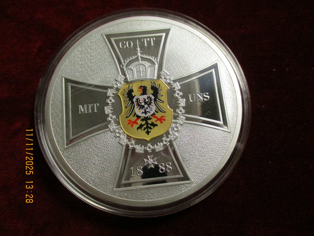  Medaille 110 Gramm Metall: Cu  / 14   