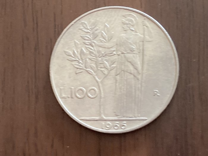 Münze Münzen Umlaufmünze Italien 100 Lire 1966