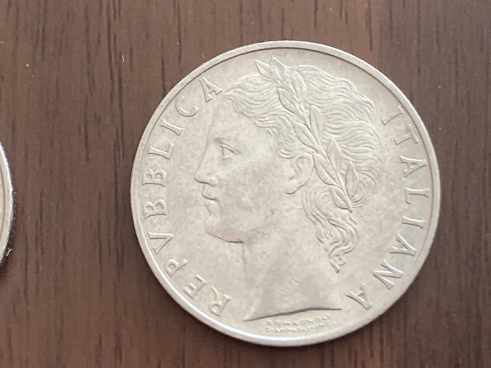  Münze Münzen Umlaufmünze Italien 100 Lire 1966   