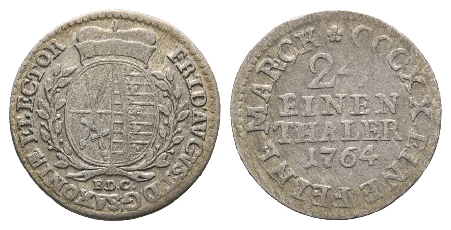  Altdeutschland; Kleinmünze 1764   