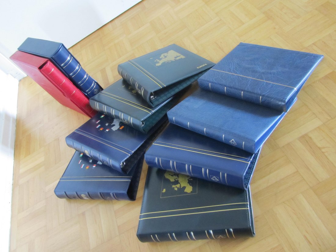  10 Münzalben System Optima   