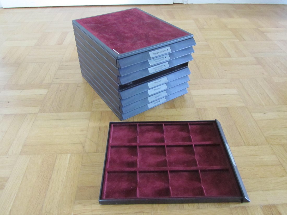  Schuberbox für große Münzen   