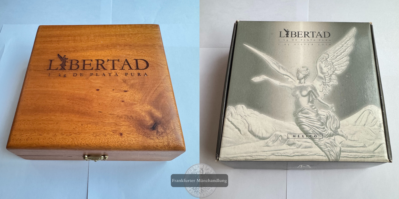  Mexico / 1 Kilo Libertad 2007 (2002-2025) FM-Frankfurt KM#677 Feinsilber: 1kg   
