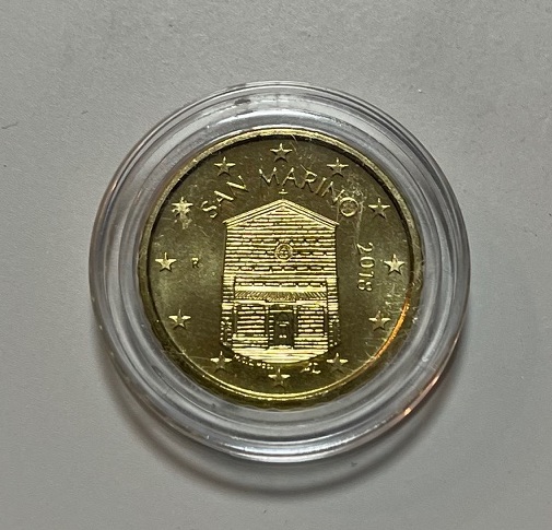 San Marino 10cent Münze 2018 unc.