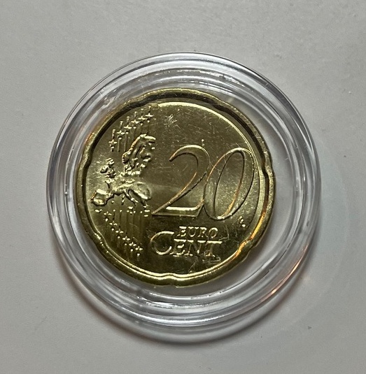  San Marino 20cent Münze 2018 unc.   