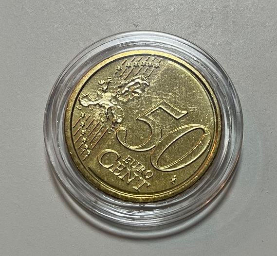  San Marino 50cent Münze 2018 unc.   