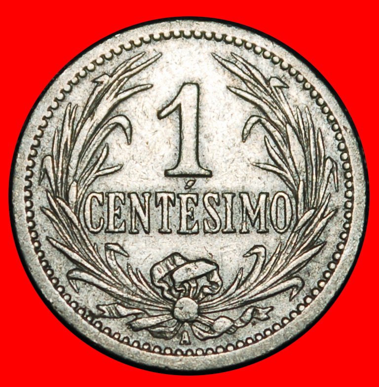 Ⰿ GERMANY, FRANCE, AUSTRIA (1901-1936): URUGUAY★1 CENTESIMO 1909A! DISCOVERY★LOW START ★ NO RESERVE!