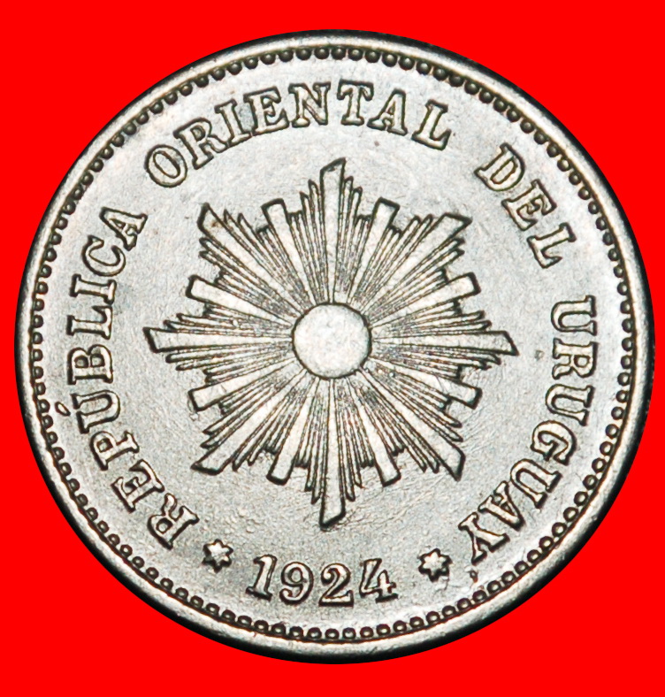 Ⰿ GERMANY, FRANCE, AUSTRIA (1901-1936): URUGUAY★1 CENTESIMO 1924! DISCOVERY★LOW START ★ NO RESERVE!
