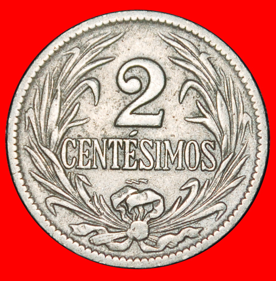 Ⰿ GERMANY, FRANCE, AUSTRIA, CHILE (1901-1941): URUGUAY ★ 2 CENTESIMOS 1924!★LOW START ★ NO RESERVE!