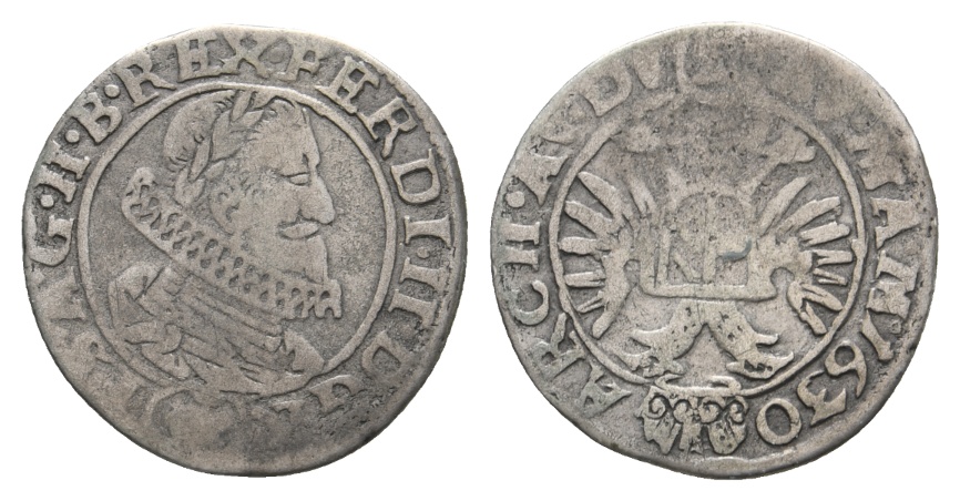  Ausland; Haus Habsburg; Kleinmünze 1630   