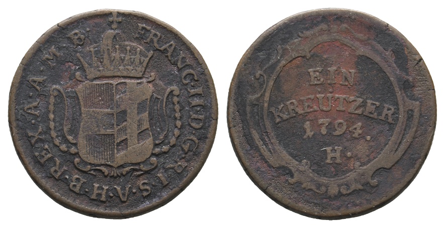  Ausland; Österreich; Kleinmünze 1794   