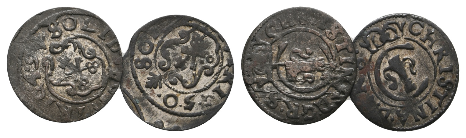  Ausland; Lot Kleinmünzen (2 Stück)   