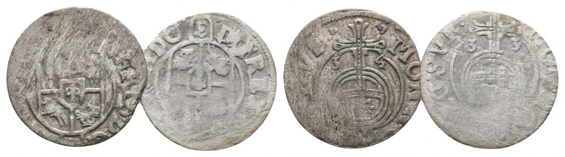  Ausland; Lot Kleinmünzen (2 Stück)   