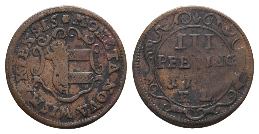  Altdeutschland; Kleinmünze 17??   