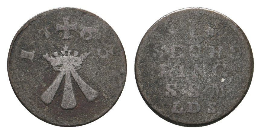 Altdeutschland; Kleinmünze 1763   
