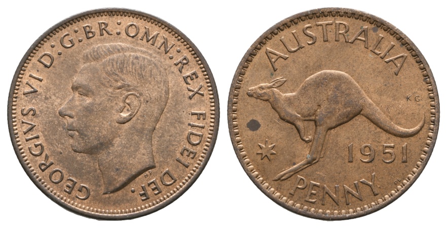  Ausland; Australien; Penny 1951   