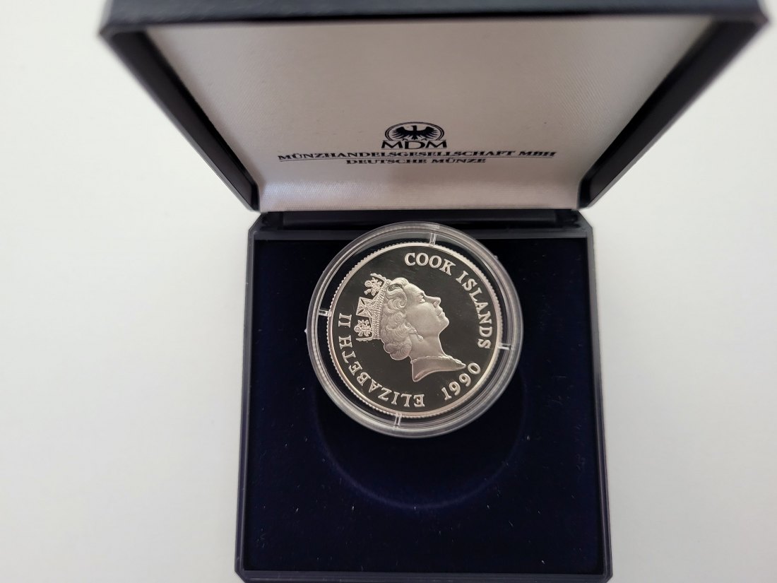  10 Dollar 1992 Olympic Barcelona silber 925/10g Cook Island Spittalgold9800 (3469   