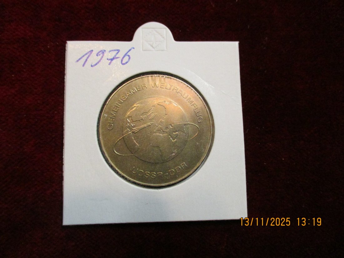  10 Mark DDR 1978 Weltraumflug Metall: (K-N-Zk) Gewicht: 12,2 Gramm   