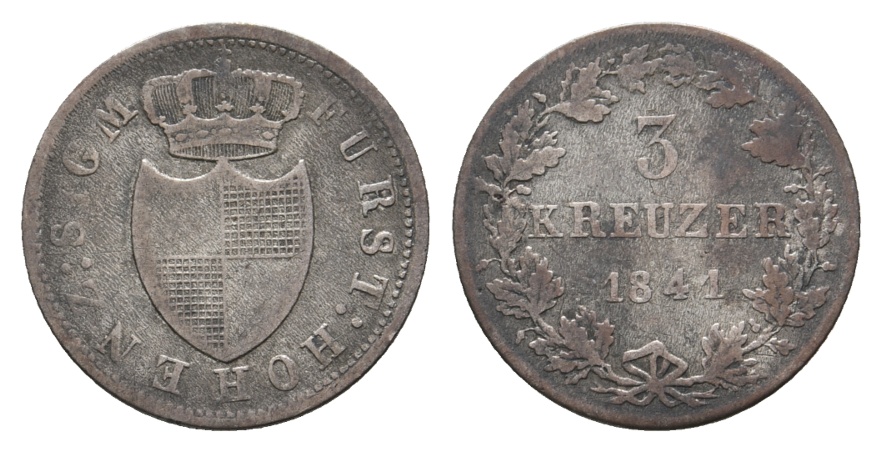  Altdeutschland; Kleinmünze 1841   