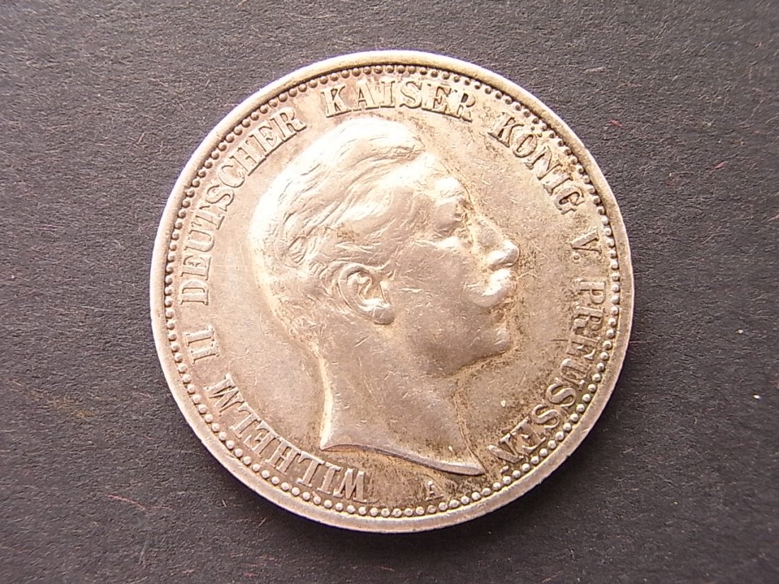  Preussen 2 Mark 1907 A ss   