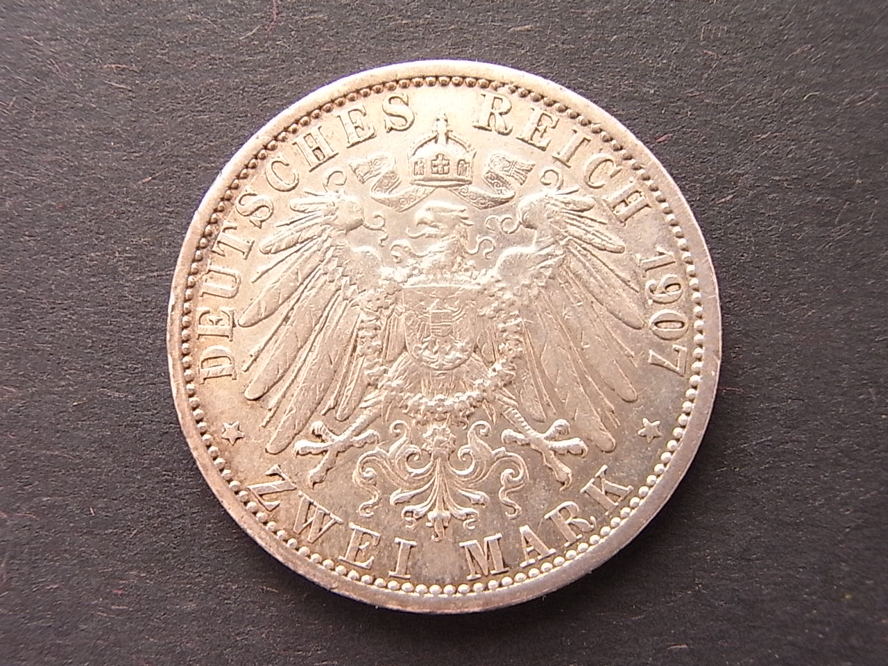  Preussen 2 Mark 1907 A ss   