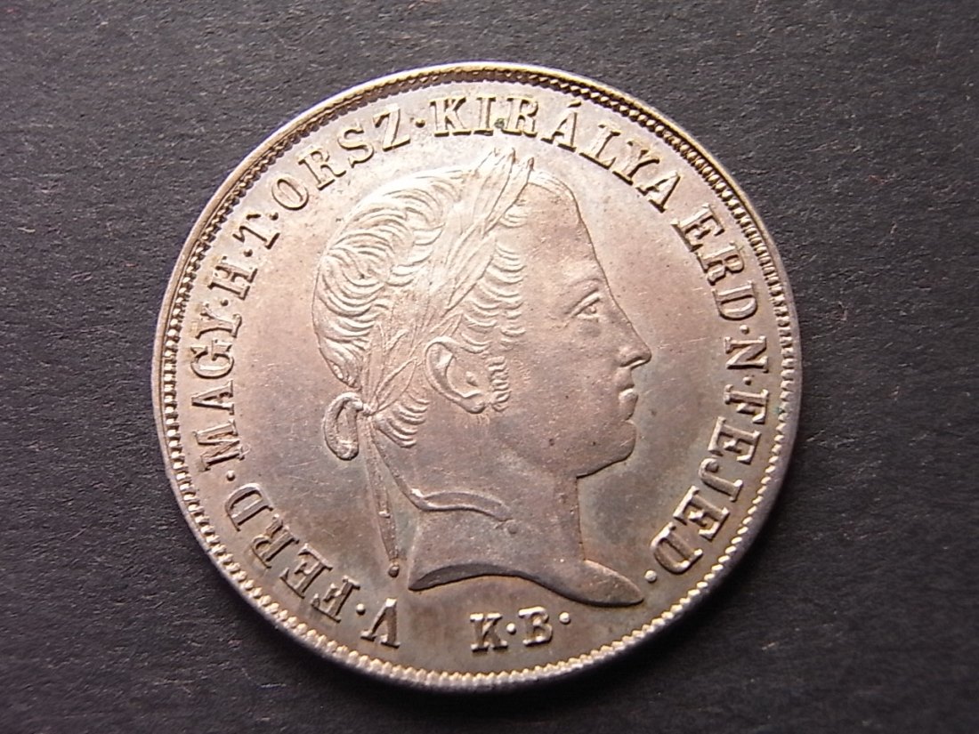  20 Kreuzer 1848 KB Kremnitz unc   