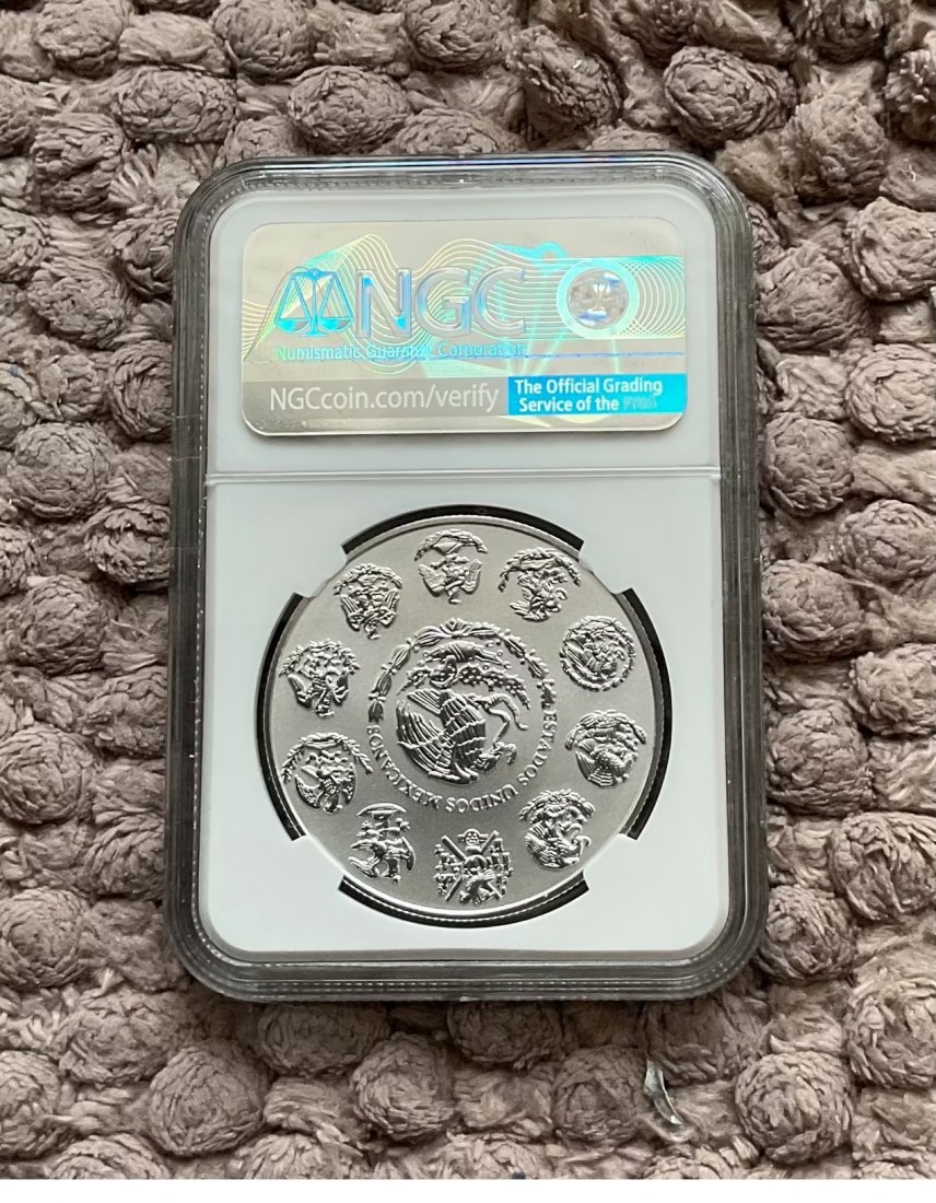  Mexiko. 1 Onza 2025 Libertad - 1 Unze .999 Silber, revers proof NGC PF 70   