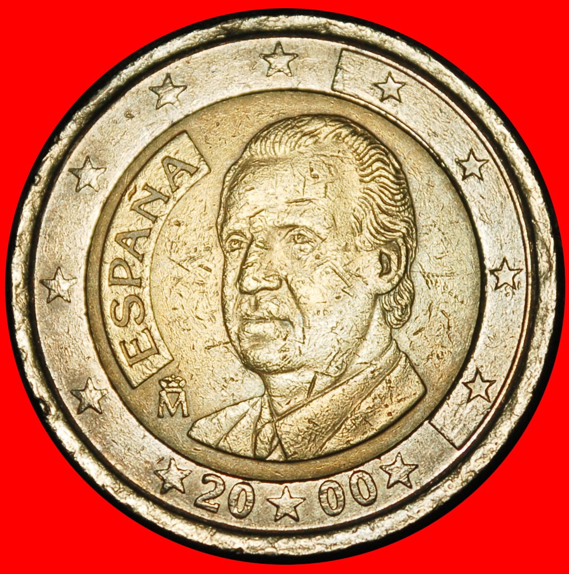  Ⰿ PHALLIC 1999-2006: SPAIN★ 2 EURO 2000! JUAN CARLOS I (1975-2014) DISCOVERY★LOW START ★ NO RESERVE!   