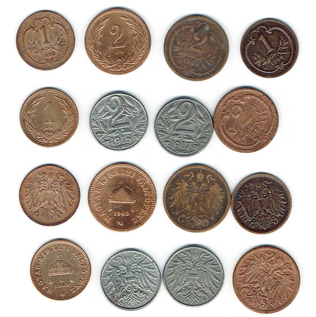  SZAIVERT KAISERREICH ÖSTERREICH UNGARN FRANZ JOSEPH 1 2 10 HELLER FILLER   