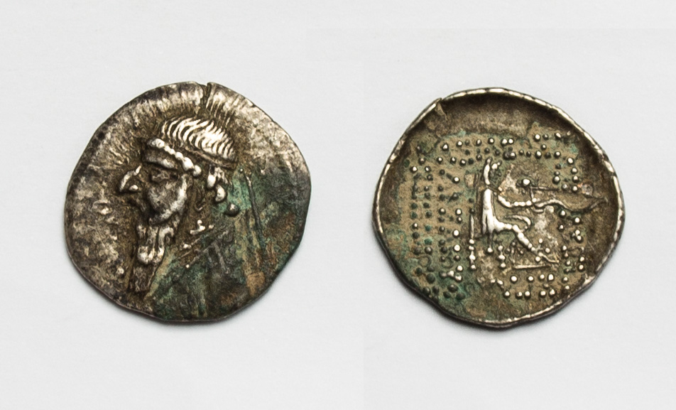  Parthia Drachme nach 109 v. Chr. 4,12 gr.   