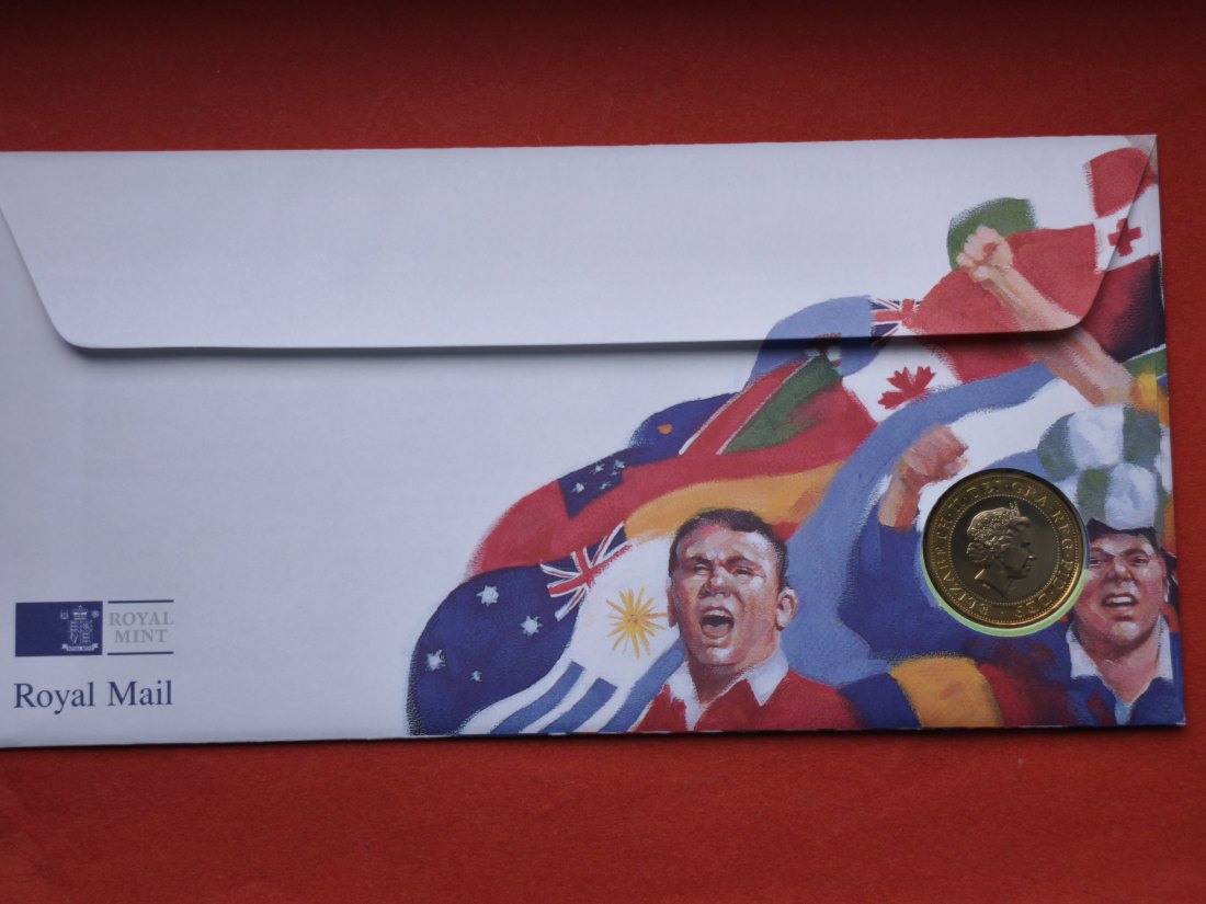  Großbritannien 2 Pfund 1999 - Rugby Weltmeisterschaft   