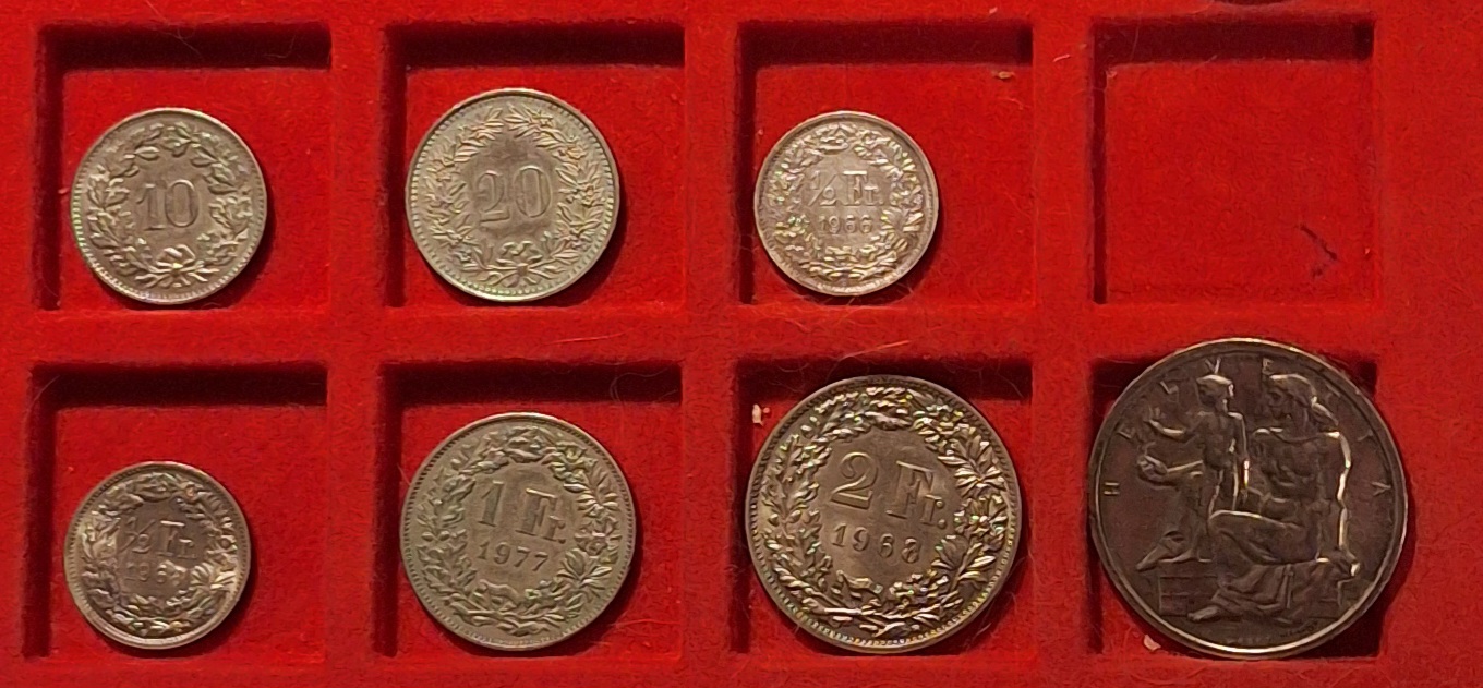  Schweiz CHF 9,31 1948 5 Franken Gewicht: 15g 835er Silber (12,525g fein) G   