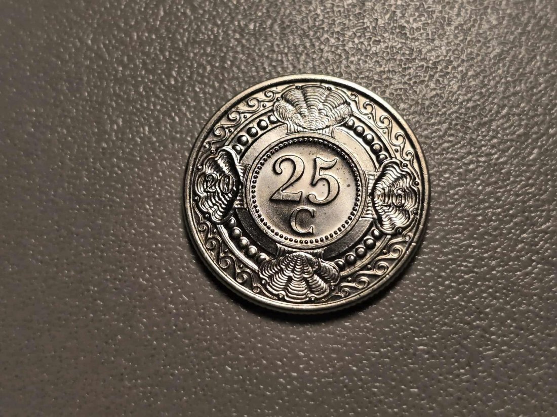  Nied. Antillen 25 Cent 2016 STG   