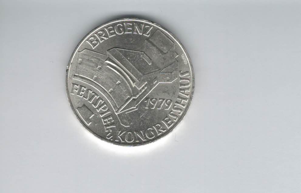  100 Schilling 1979 Festspiel Bregenz silber 15,36g fein Österreich Spittalgold9800 (01914/24   