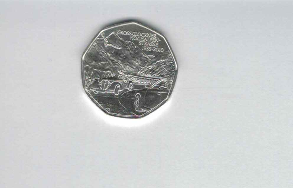  5 Euro 2010 Großglockner Hochalpenstraße silber/8g fein Österreich Spittalgold9800 (4974/18   