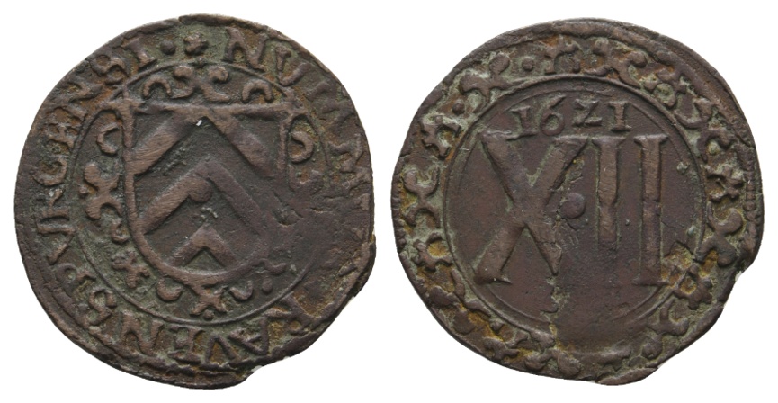  Altdeutschland; Kleinmünze 1621   