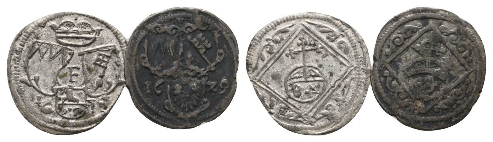  Altdeutschland; 2 Kleinmünze 16?? / 1629   