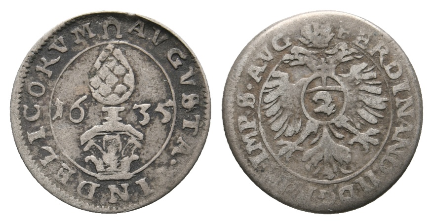  Altdeutschland; Kleinmünze 1635   