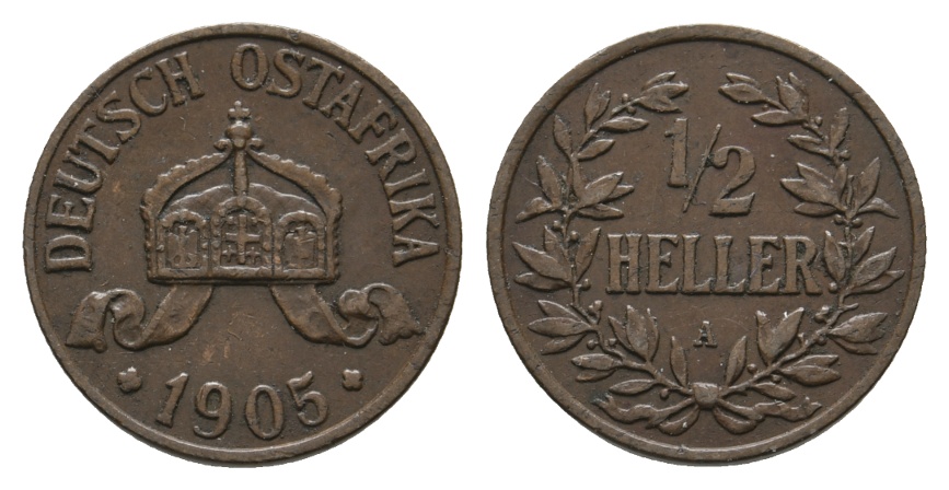  Deutsch Ostafrika: Kleinmünze 1905   