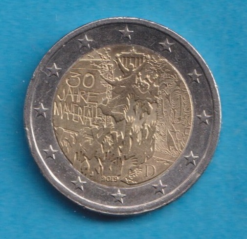  Deutschland 2 Euro 2019 30 Jahre Mauerfall J   