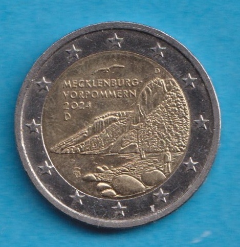  Deutschland 2 Euro 2024 Mecklenburg  Vorpommern D   