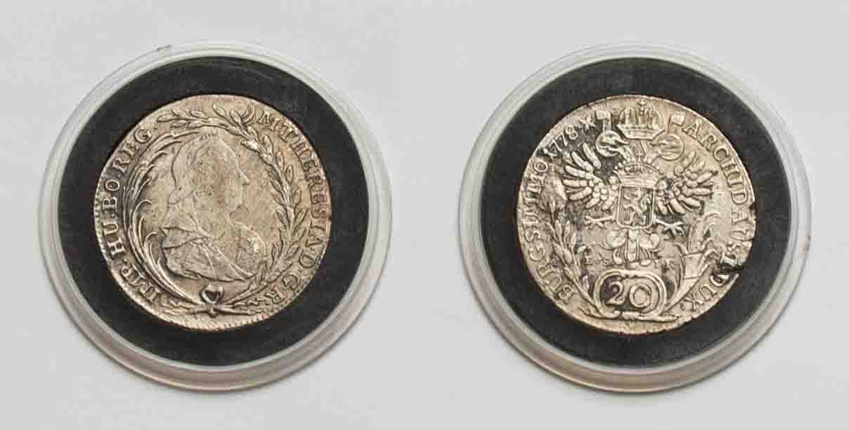  Österreich 20 Kreuzer 1778 EVS/IK ss   