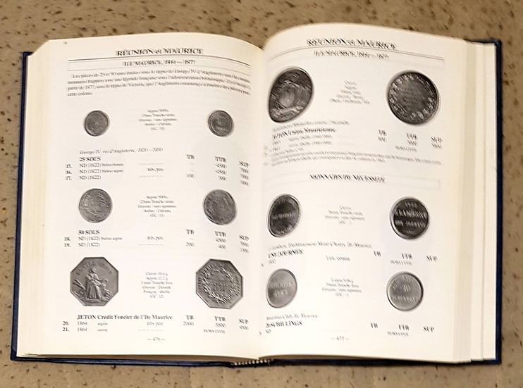  Jean Lecompte *Gadoury* 2.Ausgabe Geld der französischen Kolonien   