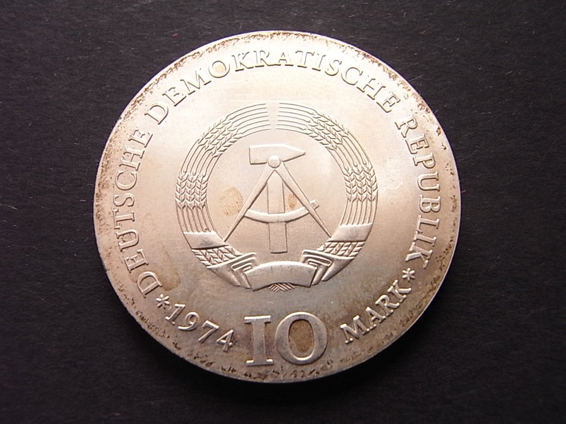  DDR 10 Mark 1974 Caspar David Friedrich Jaeger 1553   