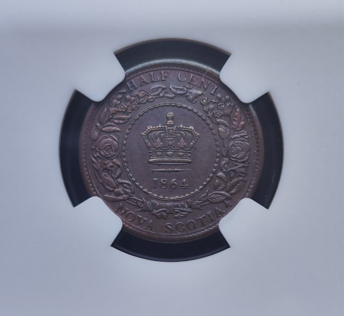  Kanadische Provinzen – 6× NGC gradierte alte Münzen   