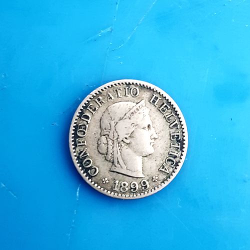Schweiz 5 cent 1899
